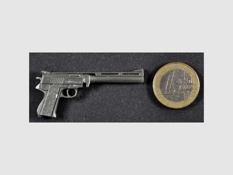 Wildley Pistole als Metall-Anstecker
