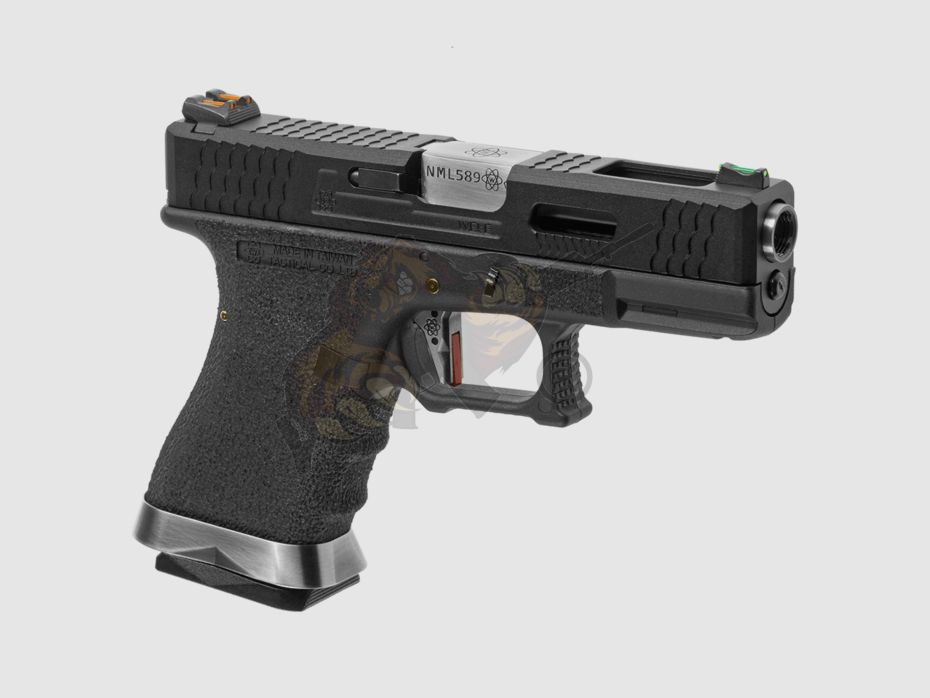 WE Custom 19 Metall Version Schwarz GBB -F-