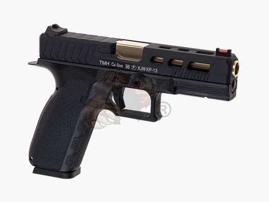 KJ Works KP-13 Custom Metall Slide GBB Black -F-