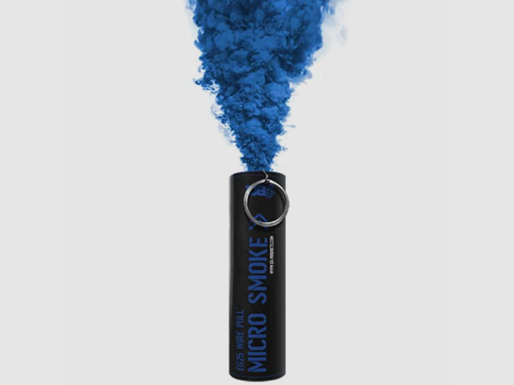 Enolagaye EG25 Micro Smoke Bomba de humo (azul)