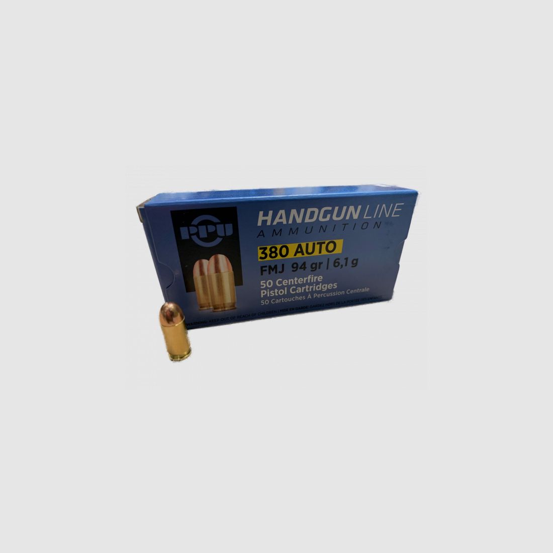 PPU - 9MM KURZ / .380 AUTO - 6,1G/95GRS. - 50 STÜCK