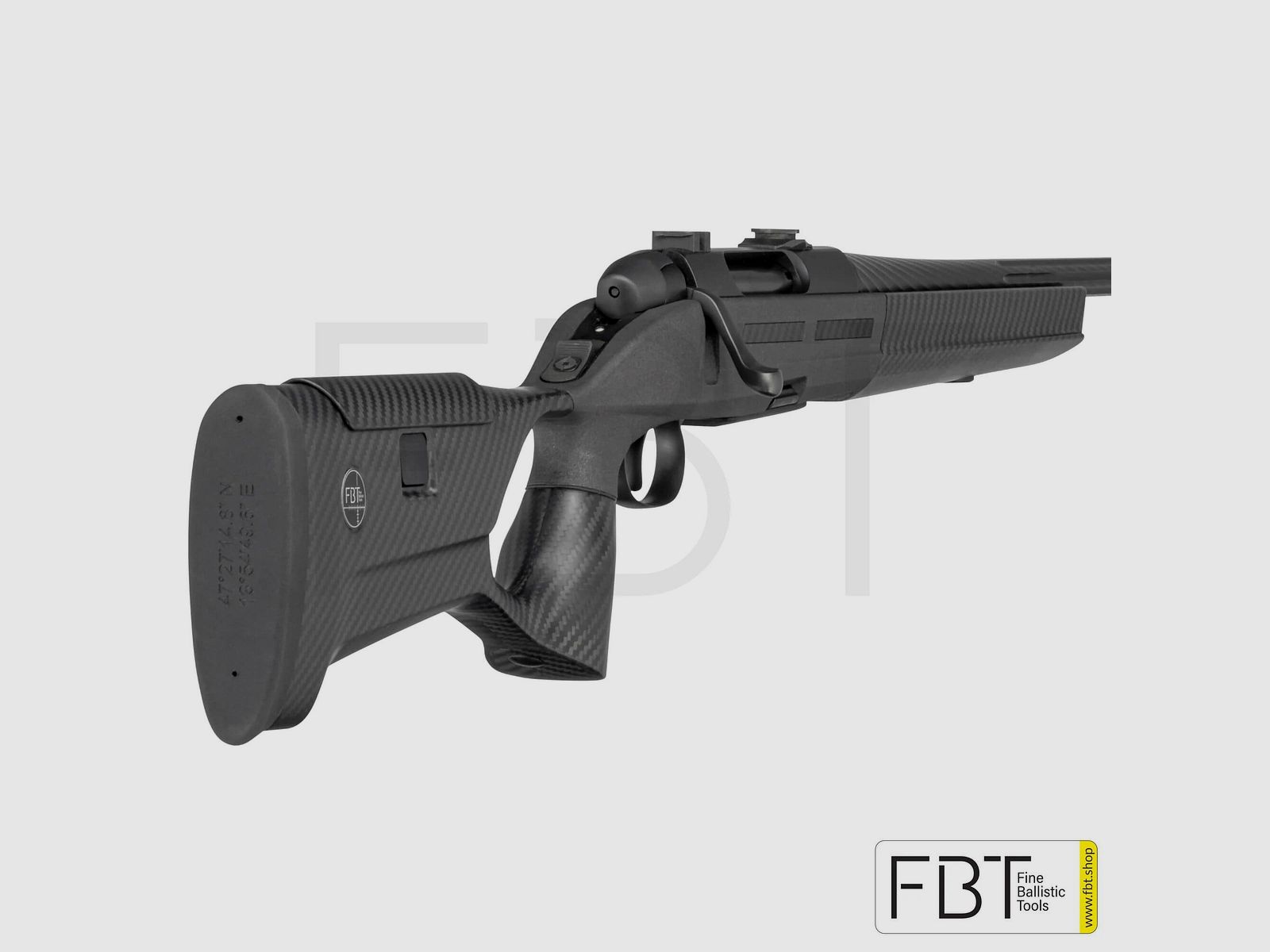 FBT Carbonschaft – UNIC Revolution für Steyr CL2/SM12 Gr. L, Bild 2 von 3