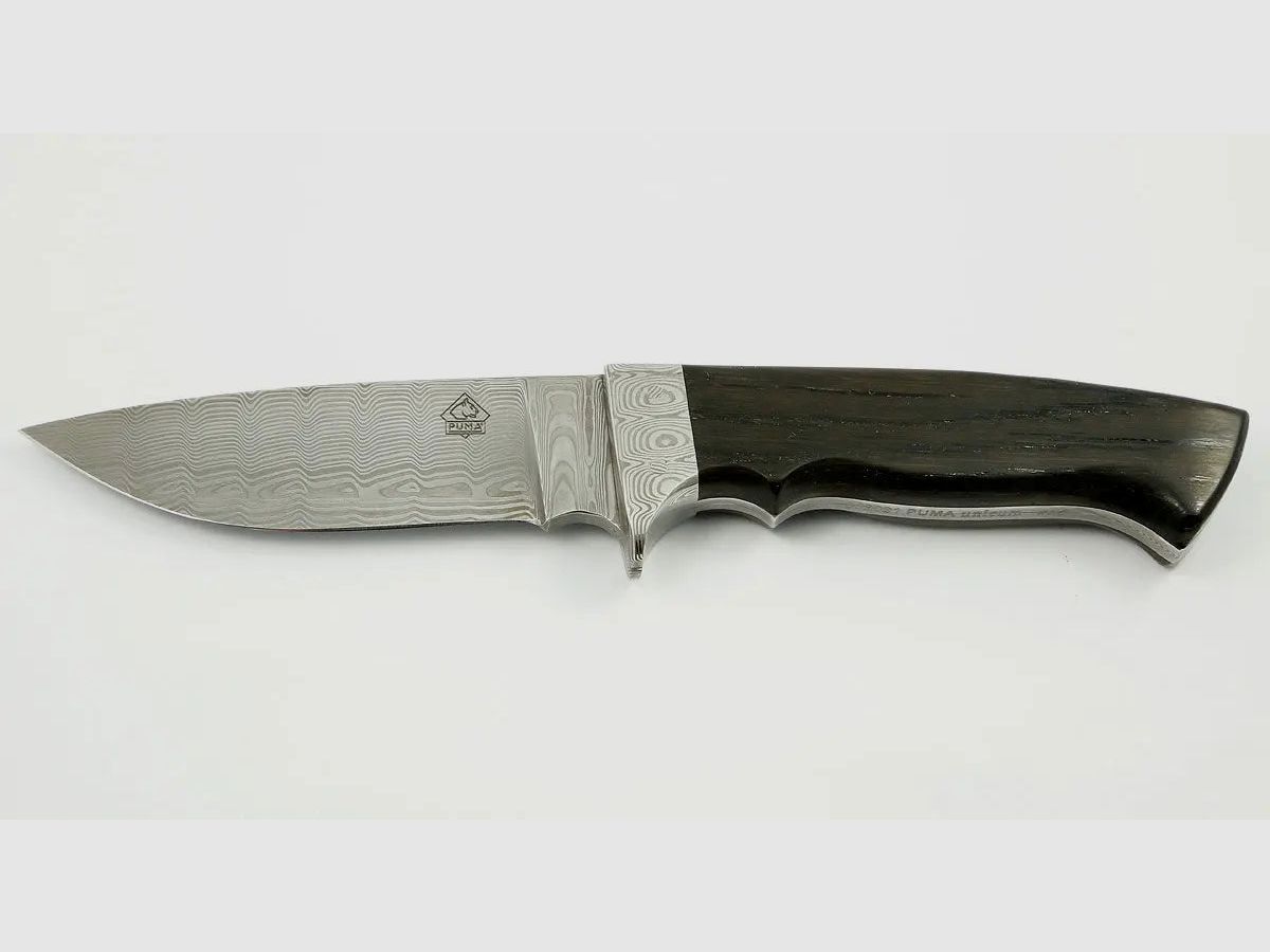 Cuchillo de caza PUMA unicum, roble de turba, DS93X™, único, imagen 1 de 5