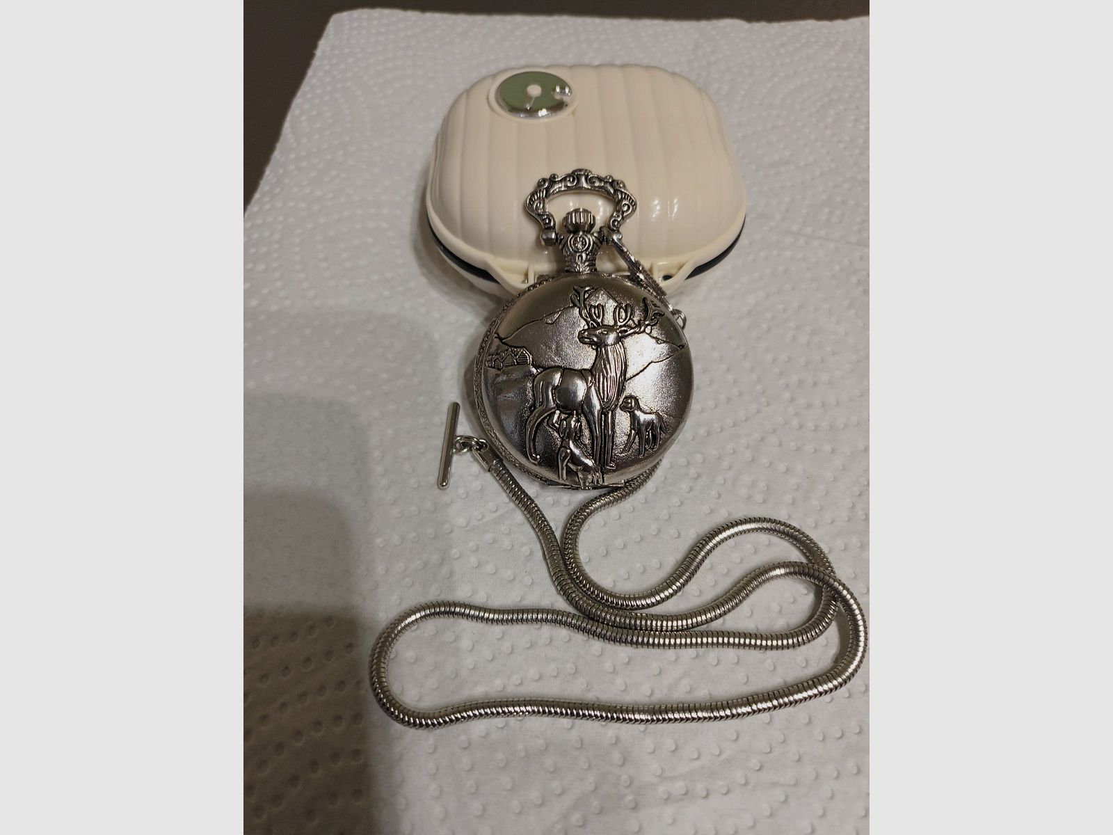 Taschenuhren mit Jagdmotive