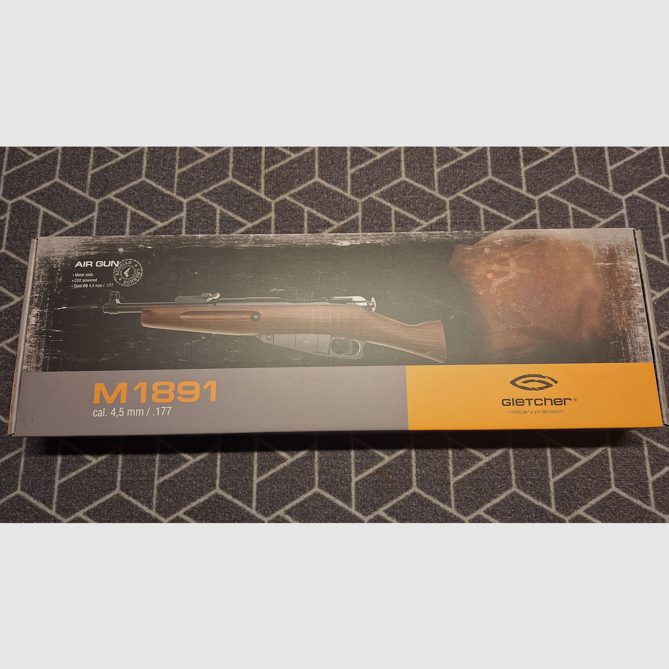 M1891 Mosin Nagant Partisan Co2 air rifle NEW!