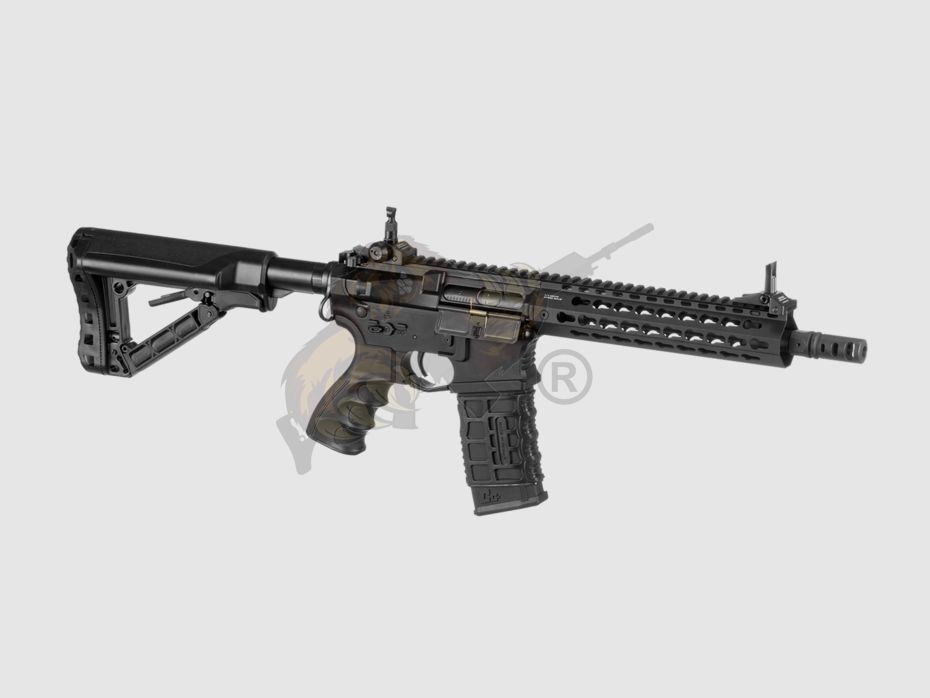 G&G GC16 SRL mit ETU in Schwarz Airsoft S-AEG frei ab 18