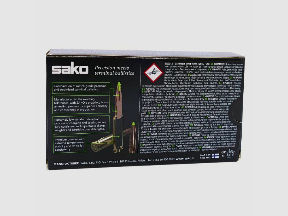 Sako	 6,5x55  Powerhead Blade 7,8g/120grs