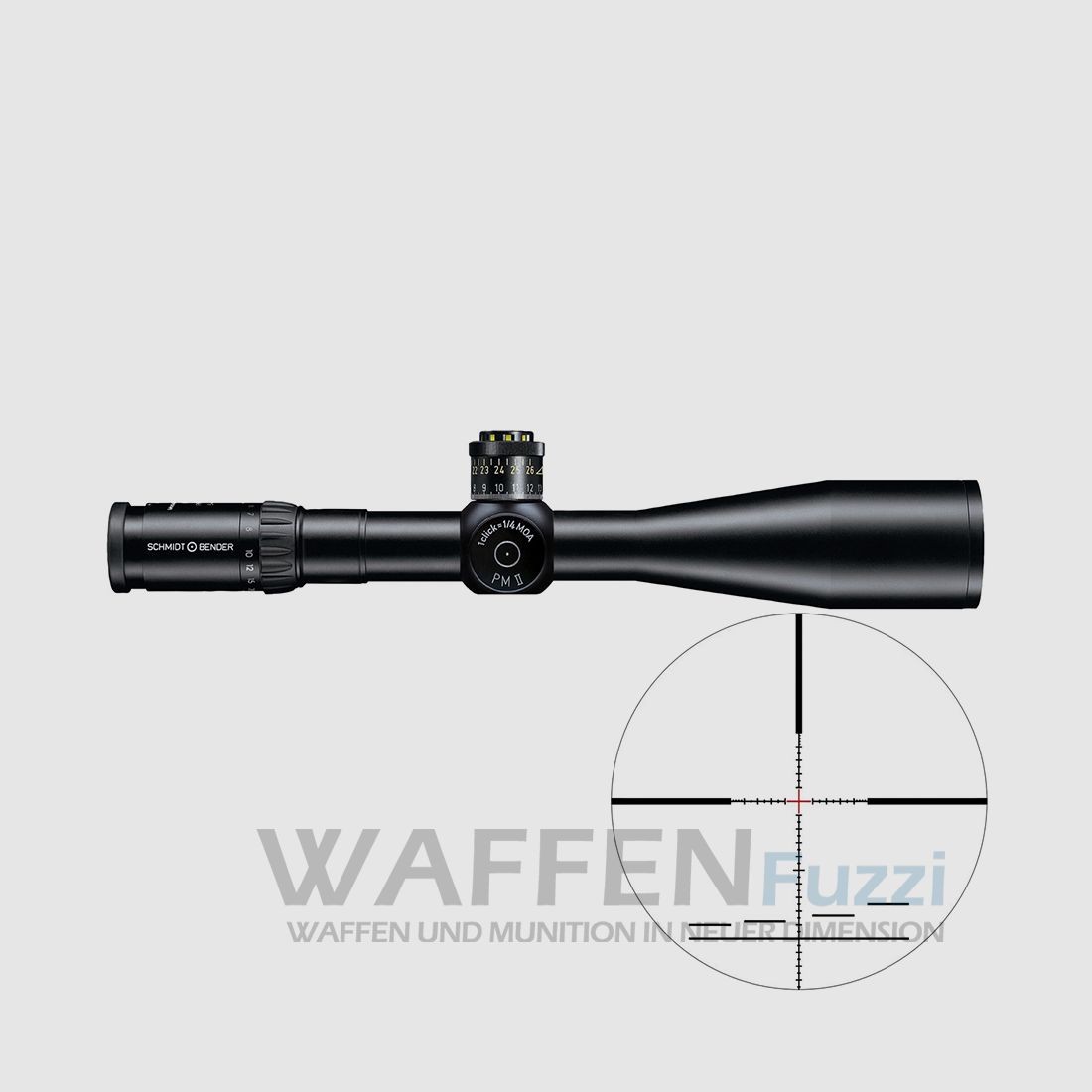 Schmidt u. Bender ZF 5-25x56 PM II/LP P4FL 1cm cw DT / ST