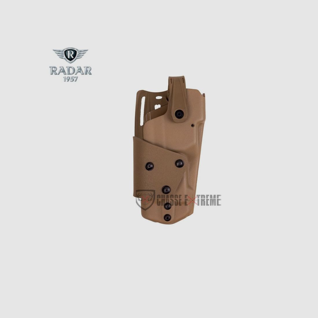 Holster RADAR MPS Kydex G17 für Lampe Niveau 3 Fde Rechtshänder, Bild 4 von 4