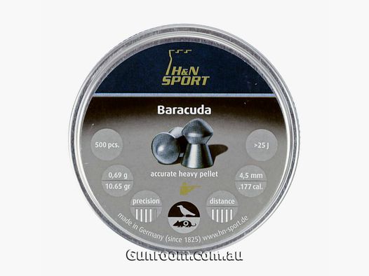 H&N BARRACUDA CAL. 4,5 CONF. 500 PZ