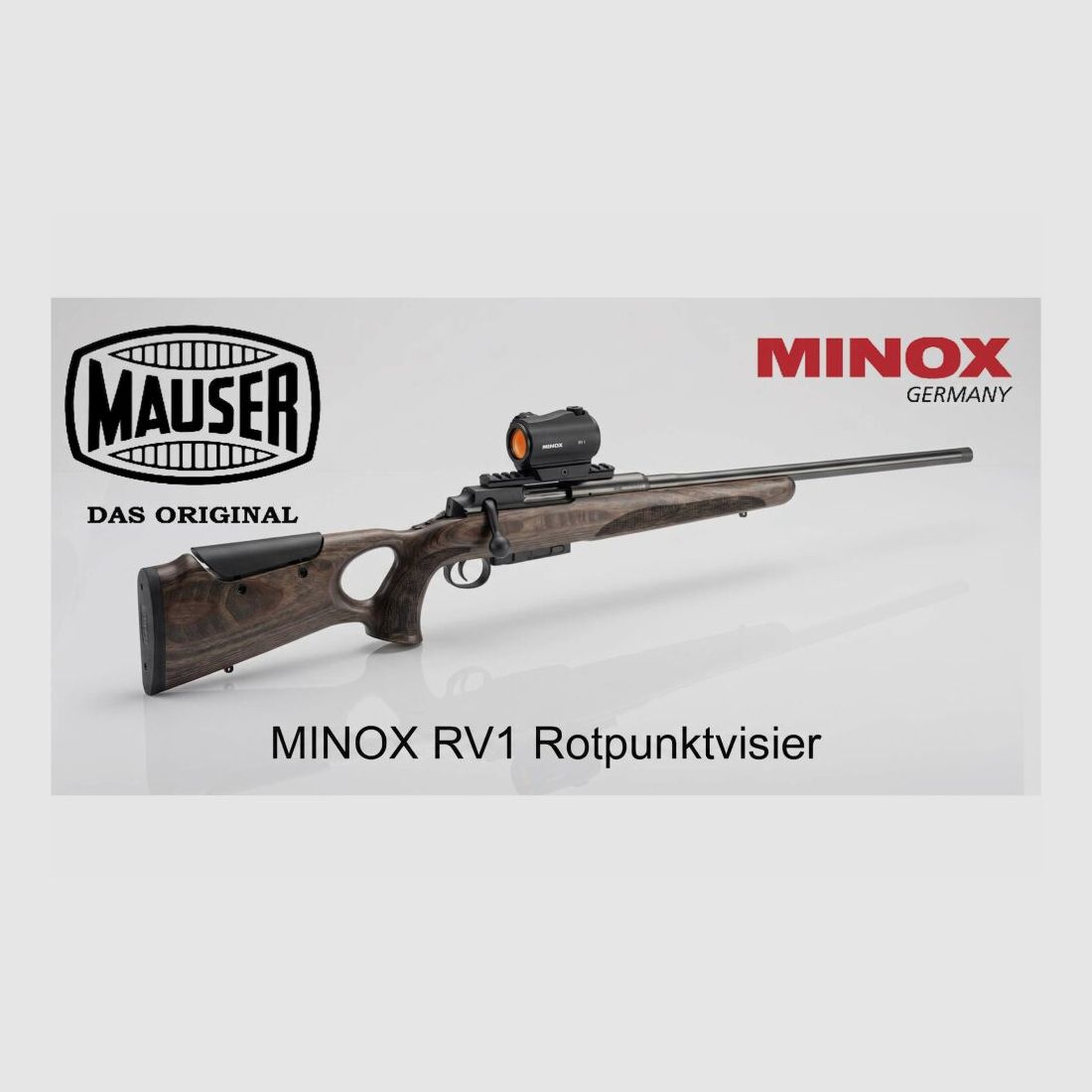Aktions-Set Mauser 25 Max .308 Win. Geradezug-Repetierer mit MINOX RV1 Rotp .308Win, Bild 1 von 5