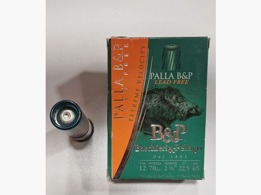 Patrón Baschieri & Pellagri PALLA SANS PLOMB – 22,5g – Cal. 12/70