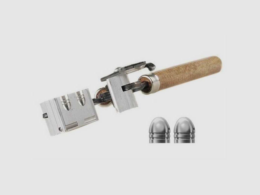 Lee Precision - Double Cavity Round Nose Bullet Mold - 429-240-2R #90341, image 1 of 3