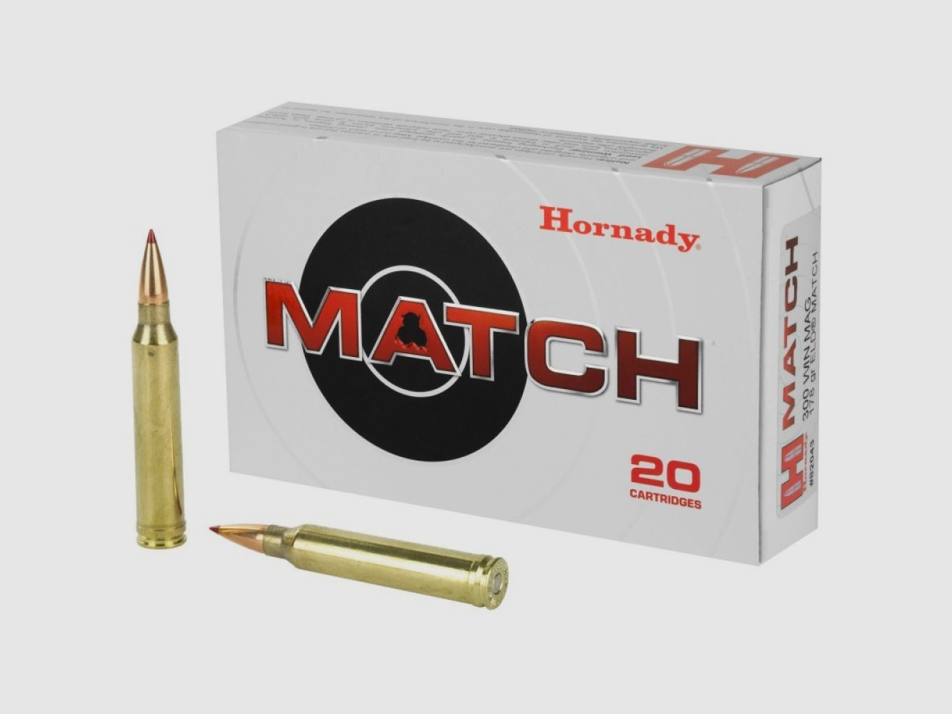 300 Win Mag Hornady MATCH™ 178 gr ELD® VE20
