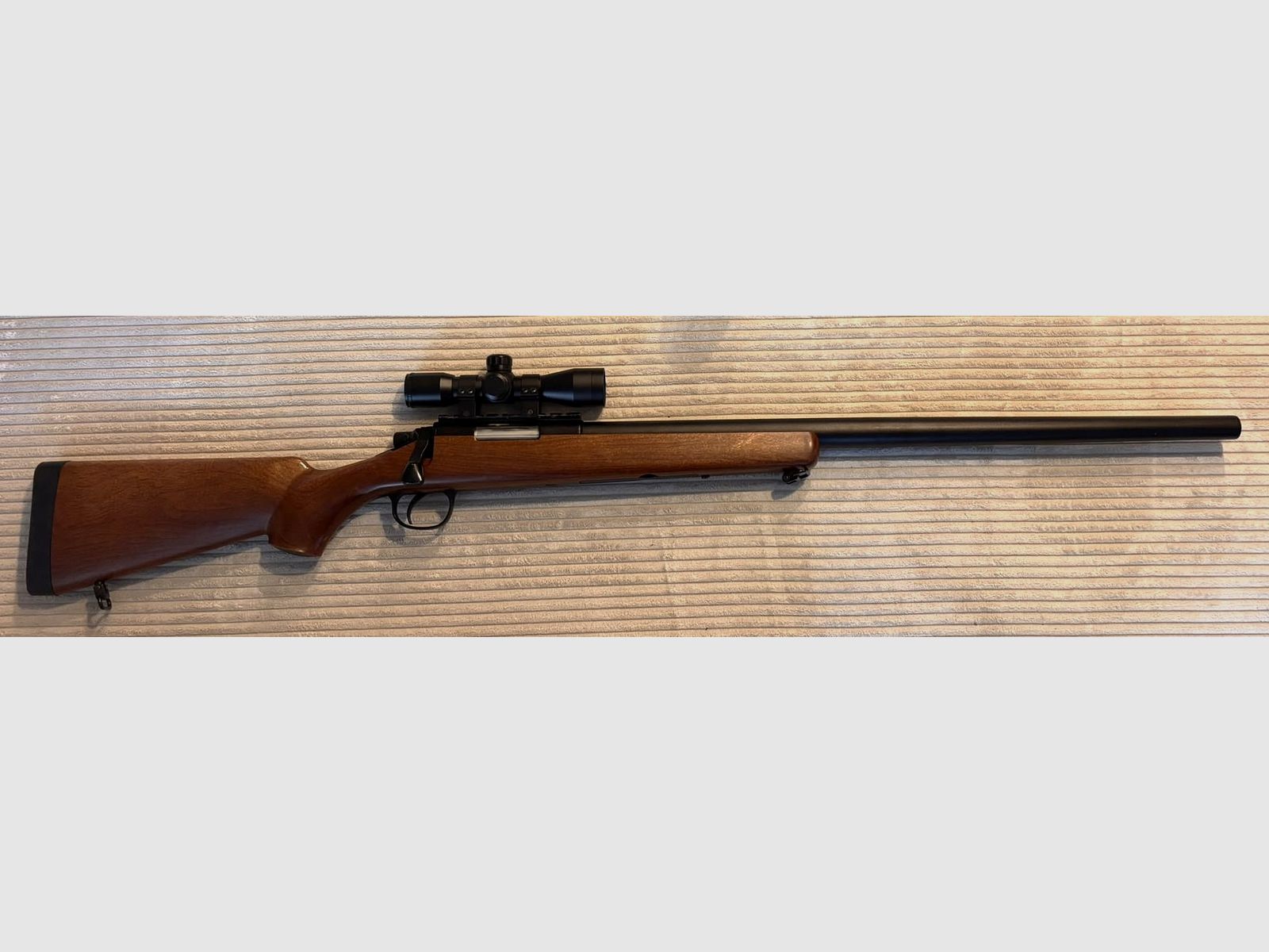 Fucile da cecchino a leva Double Bell VSR-10 6mm BB nero - Aspetto in legno massello molto pregiato Ottica M700 da cecchino