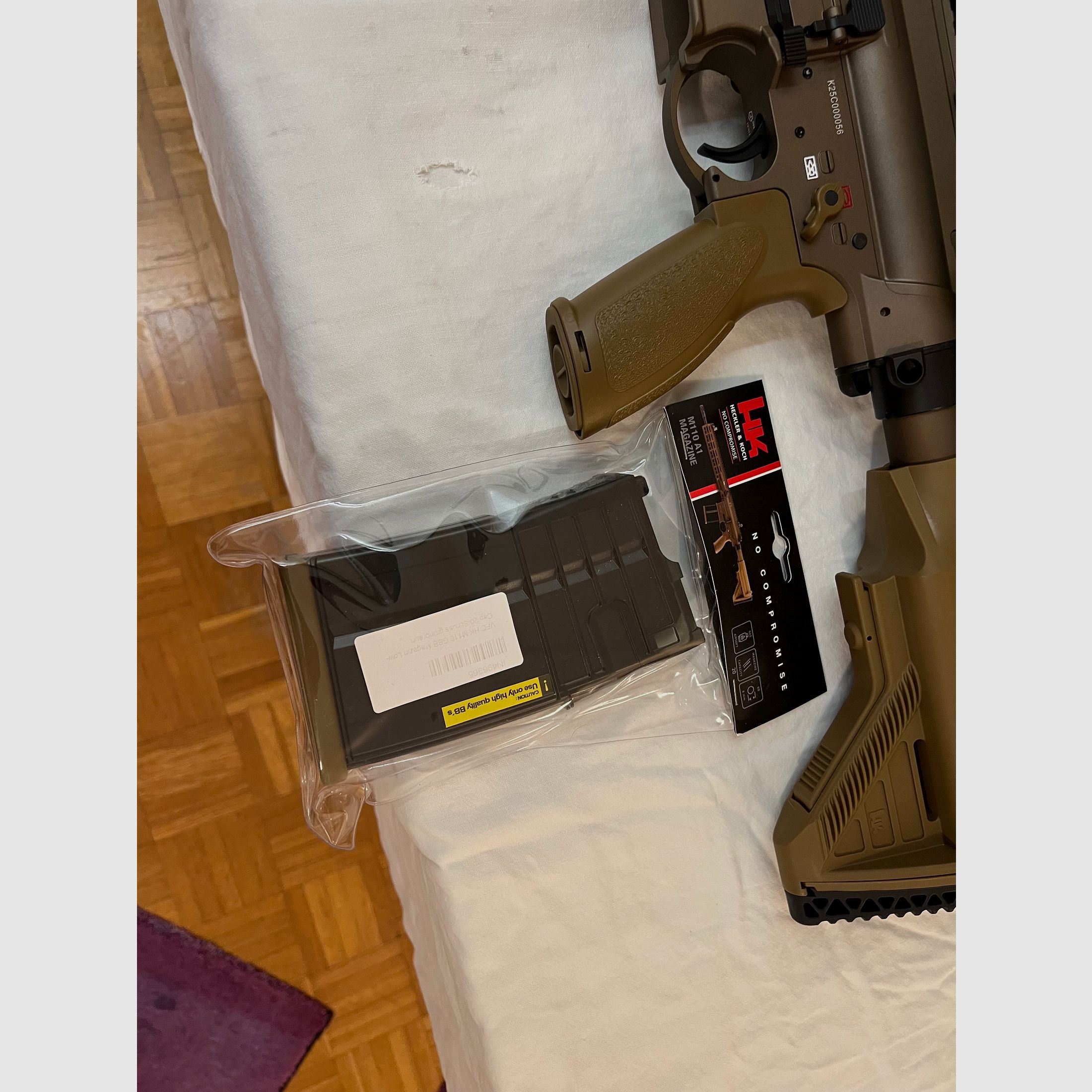 Umarex VFC Heckler & Koch HK M110 A1 Airsoft Vollmetall Gas-Blow-Back 6mm BB grünbraun neu NP 800€