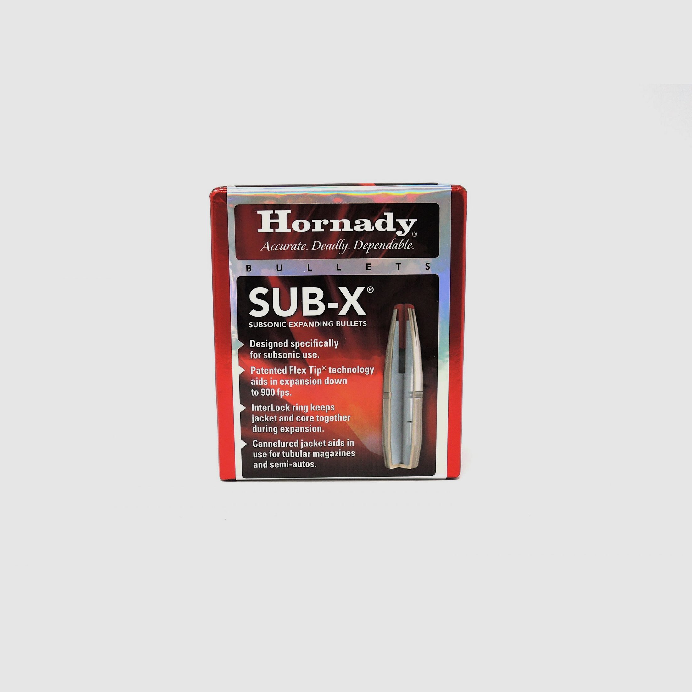 Geschosse Hornady Sub-X