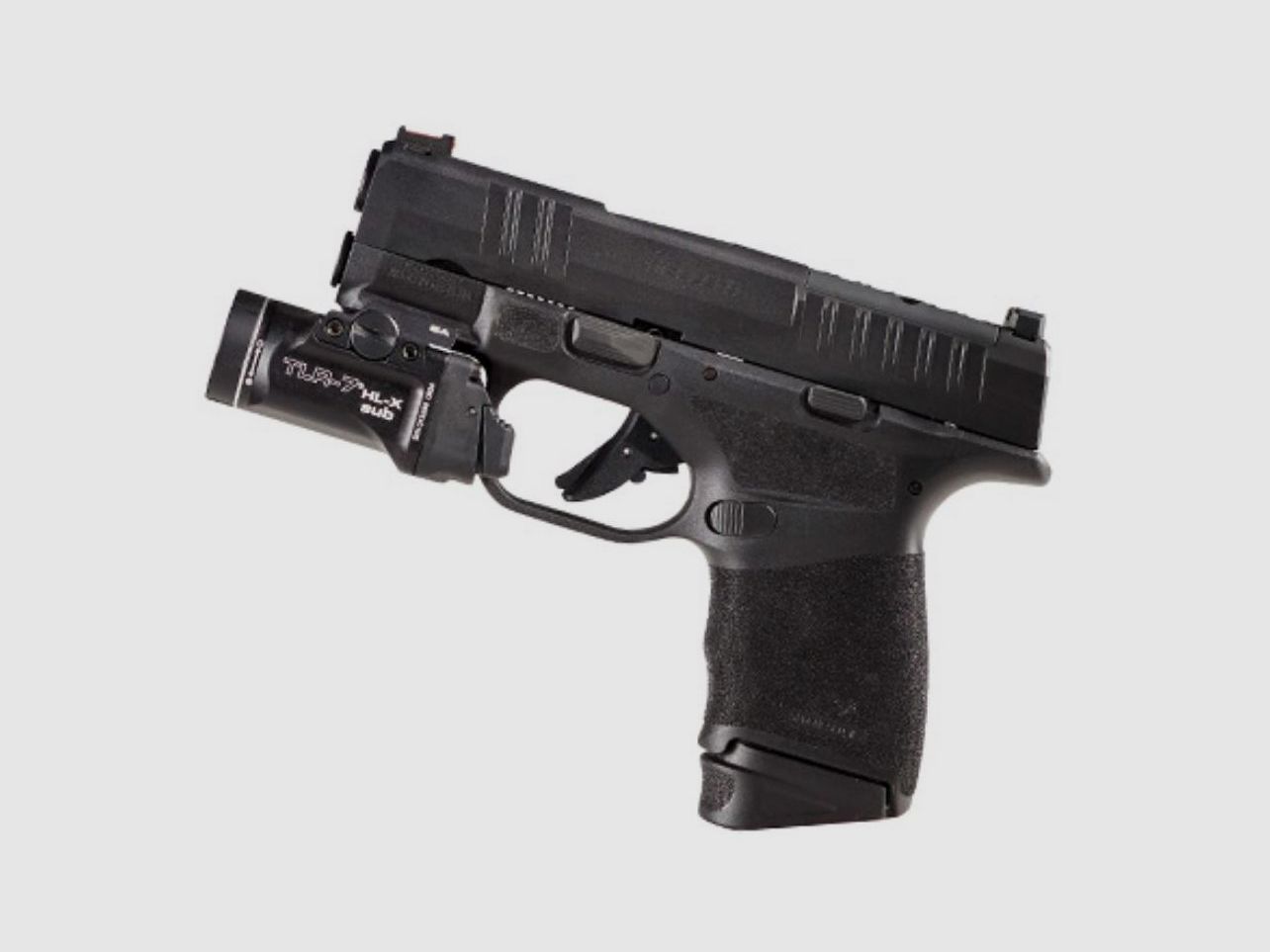 Lámpara Streamlight TLR-7 HL-X Sub Hellcat USB, BLK, para pistola Springfield Hellcat, Multi-Fuel, 1.000 Lúmenes, imagen 2 de 4