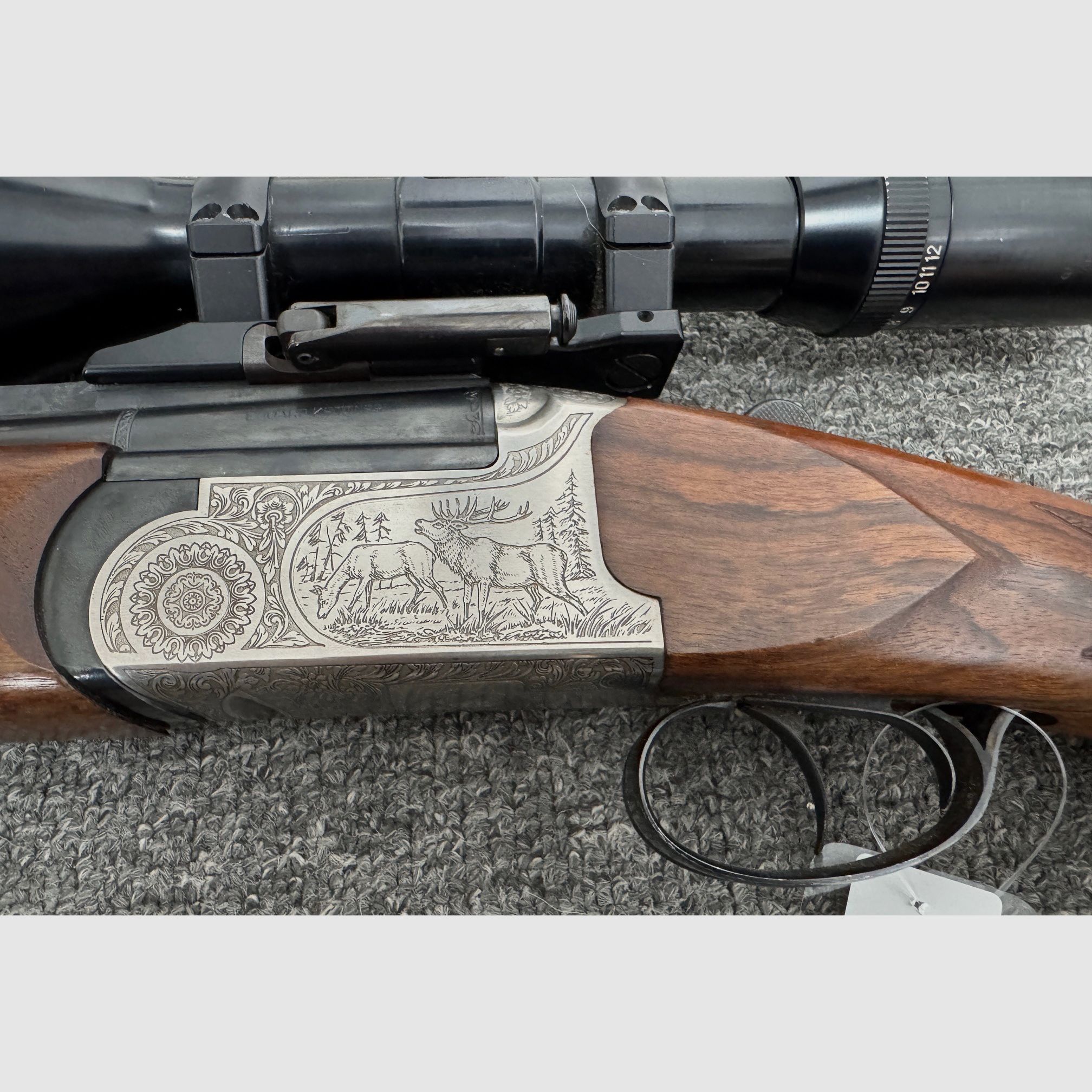 Kettner BBF 7x65R + 12/70 mit Tasco  3-12x52 Gebrauchtwaffe