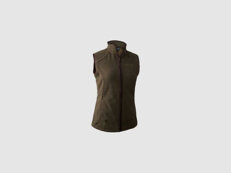 Deerhunter Damen Fleeceweste Lady Josephine Graphite Green Melange 48