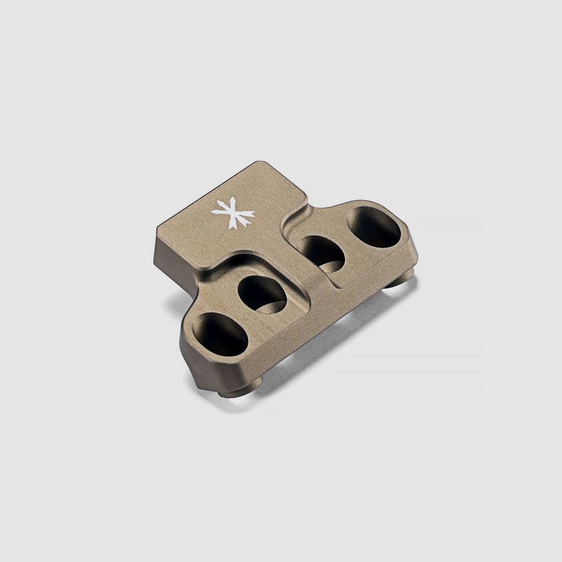 BASE OTTICA OFFSET FAST UNITY TACTICAL, ADATTATORE DI MONTAGGIO NERO