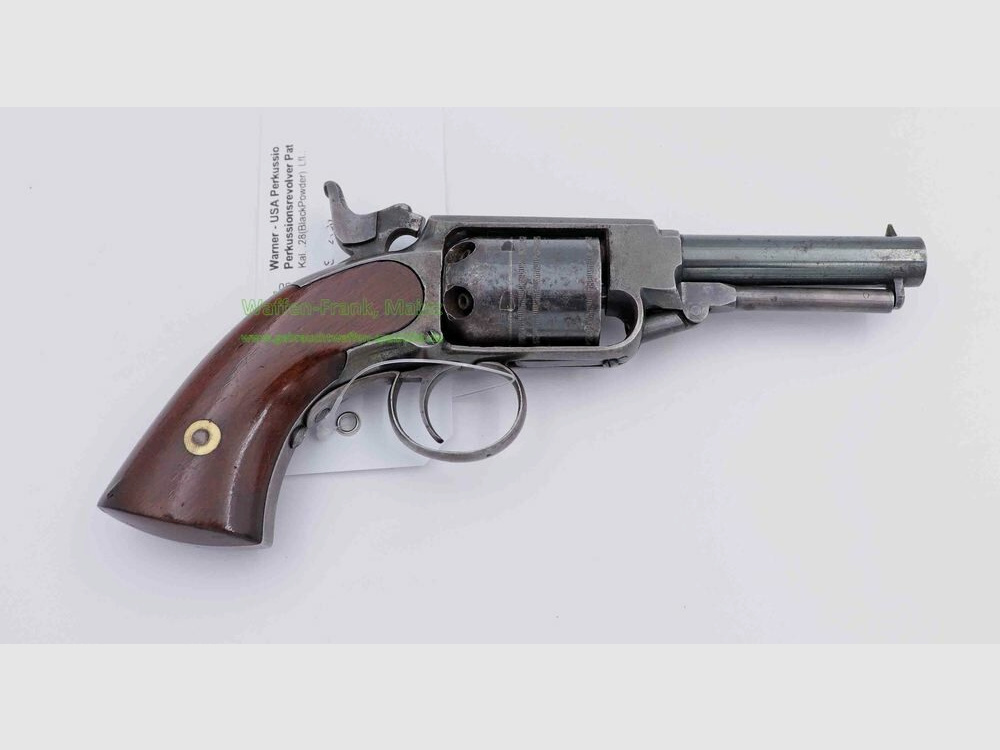 Warner - USA Perkussionsrevolver Patent1857
