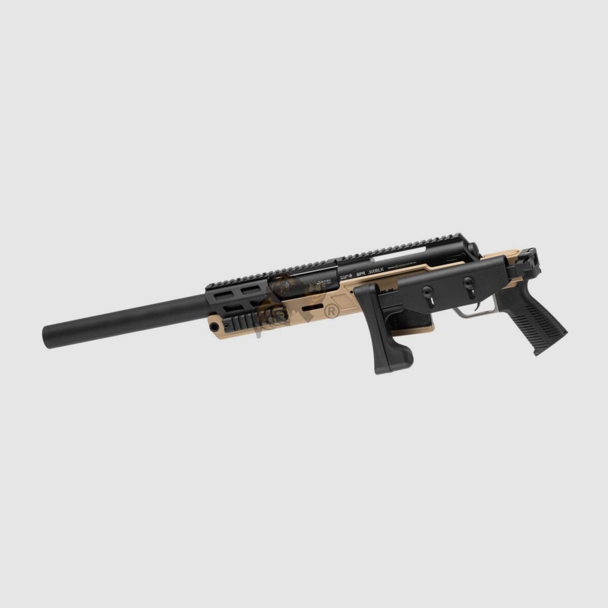 SPR 300 Pro Airsoft Sniper Rifle in Black/Tan free from 18 years, image 6 of 14
