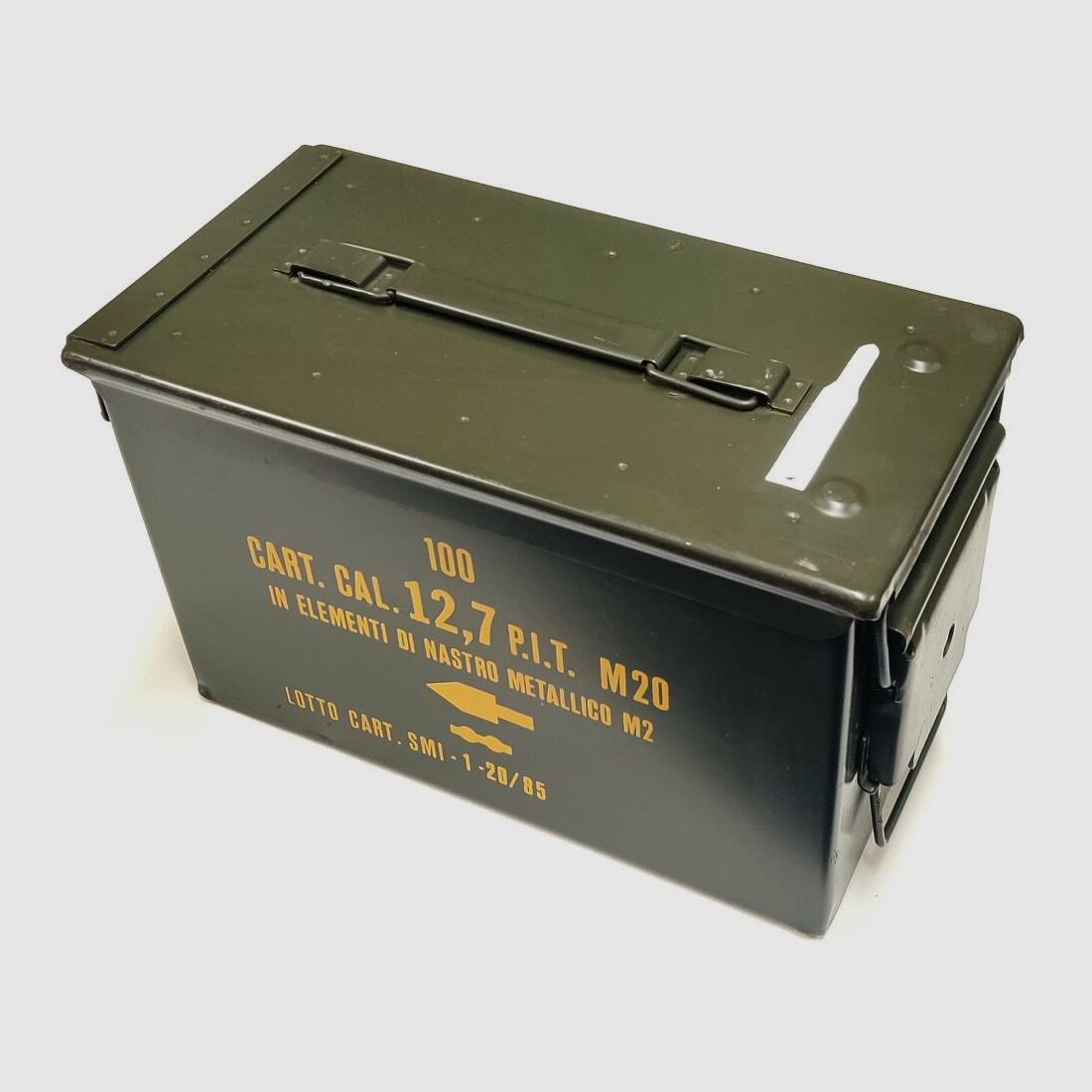 US ARMY original US Munitionskiste Größe 2 M2A1 gebraucht Transportkiste Werkzeugkiste Ammo Box