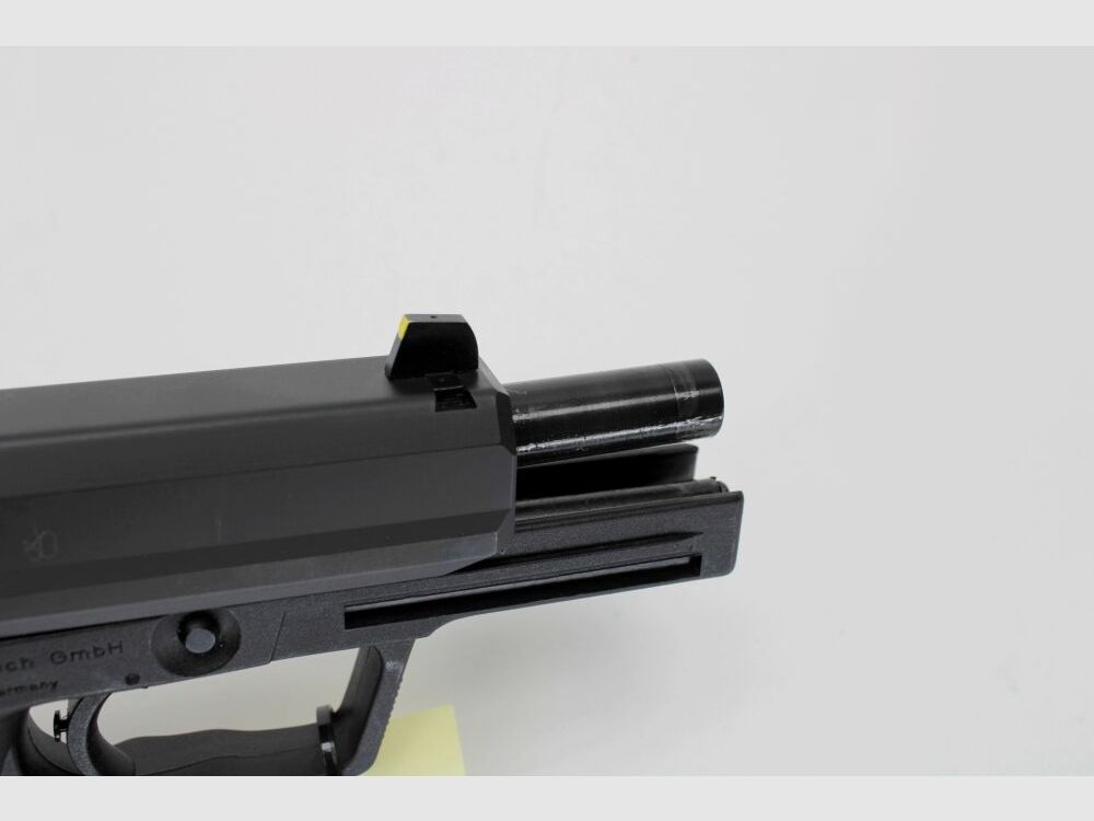 Pistole Heckler & Koch USP mit Box, 2tem Magazin Anleitung und Anschussbild 9mmLuger
