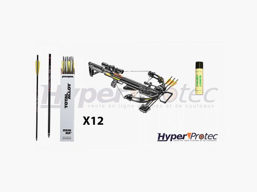 Pack Arbalète Accelerator 390 noir EK