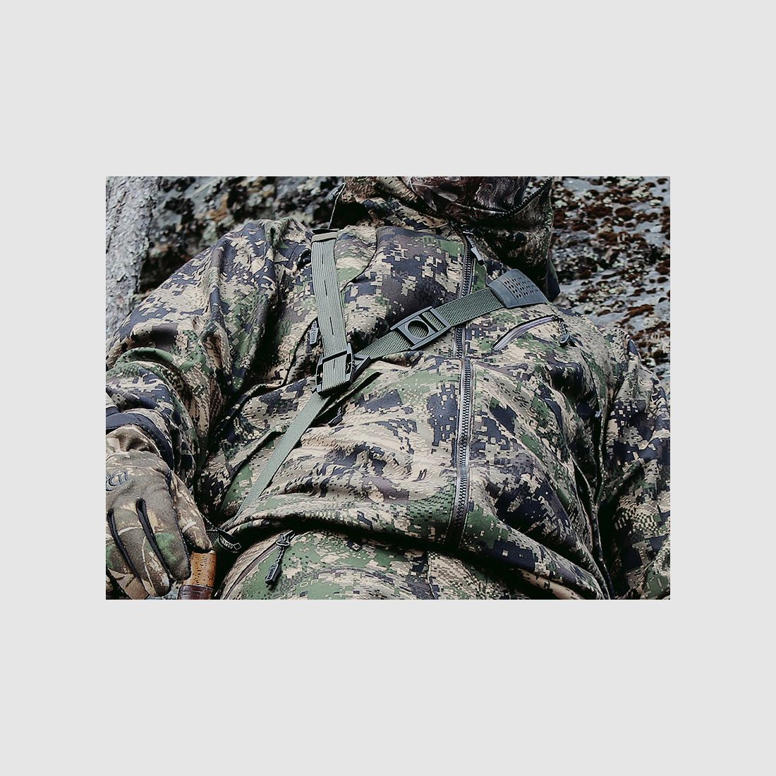 3HGR Cinghia per fucile "Light Harness" con gancio QD