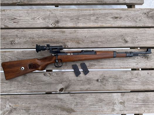 K98 Sniper Wehrsportgewehr replica in .22lfB met accessoires
