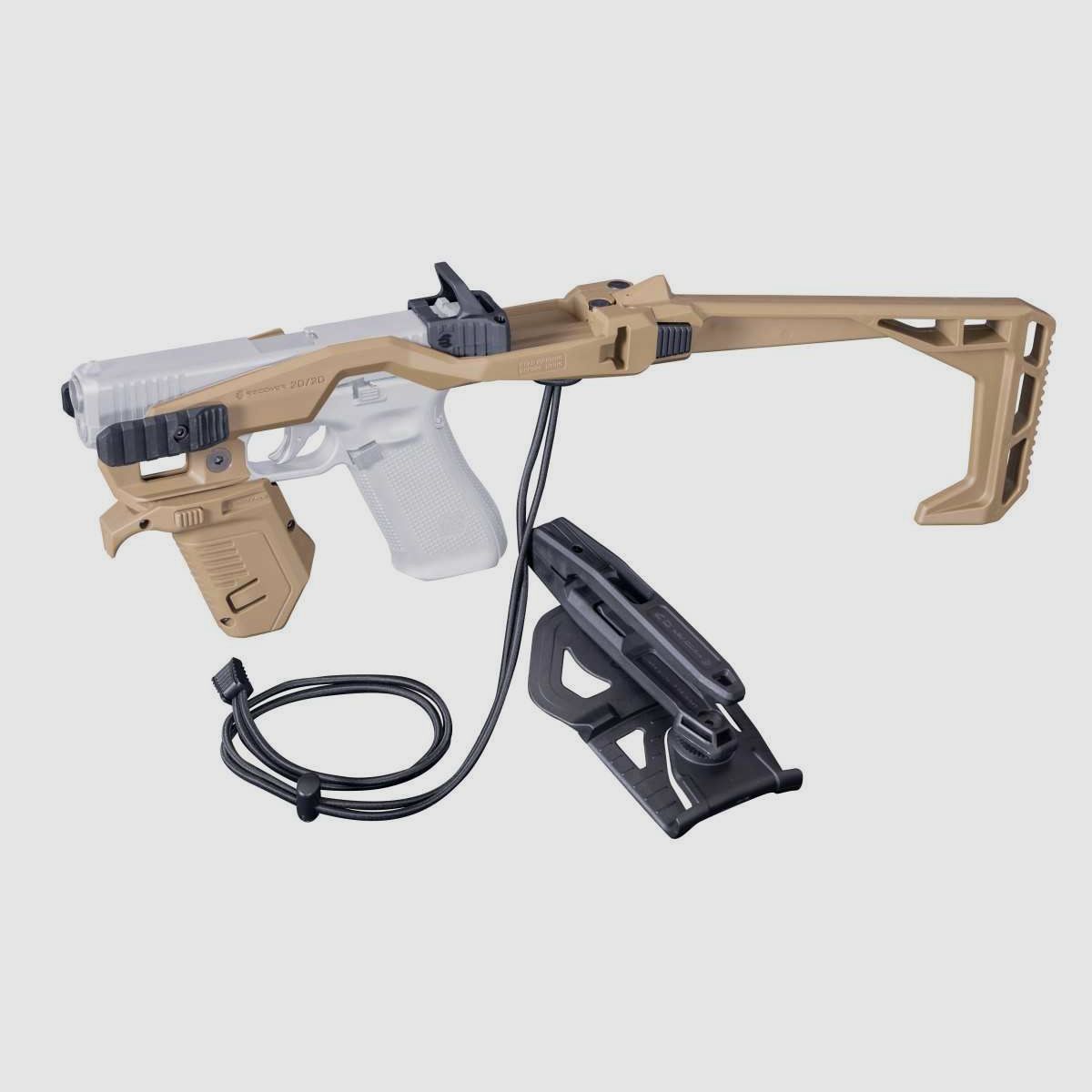 STABILISATOR-KIT RECOVER 20 20N FÜR GLOCK - TAN RECOVER, Bild 1 von 2