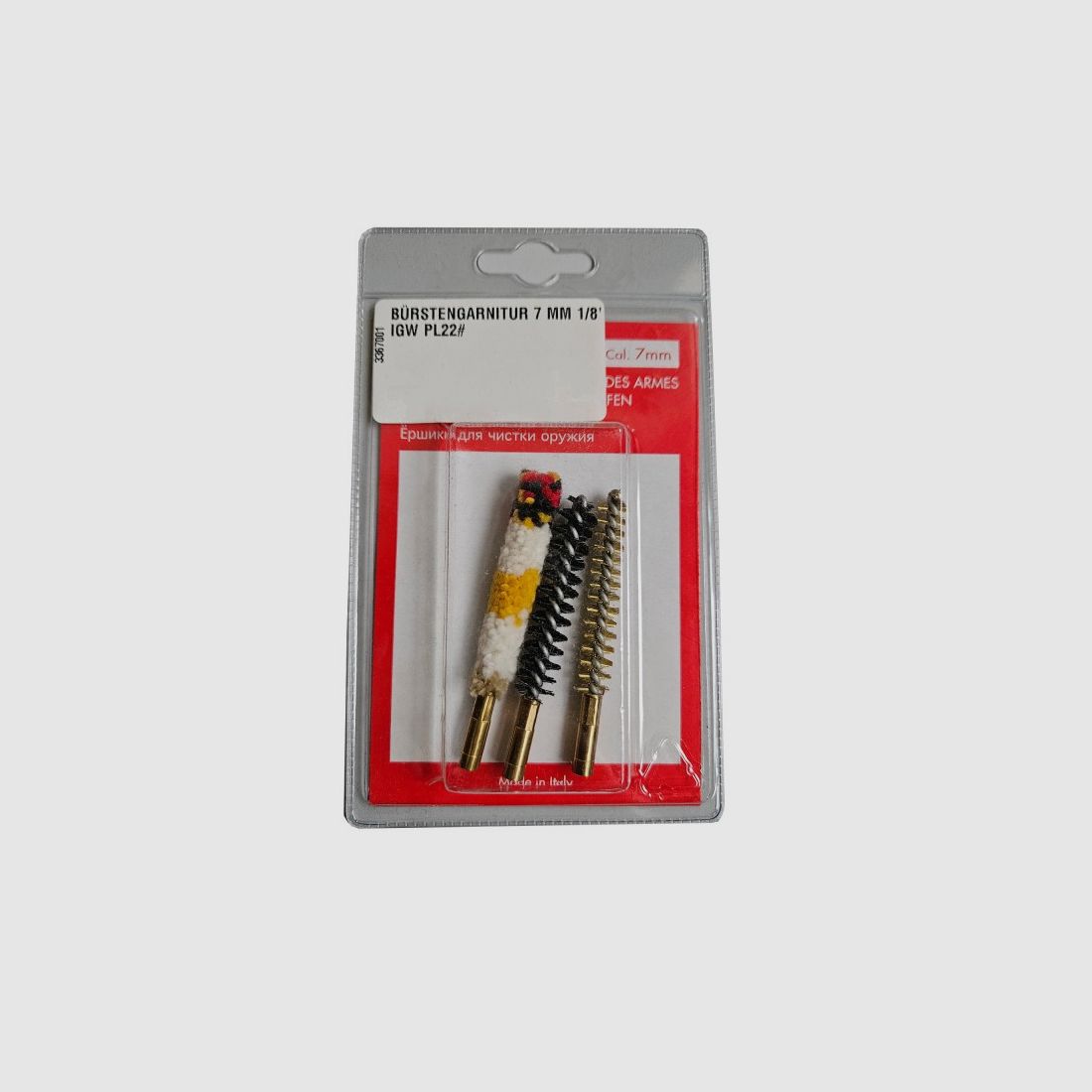 SET DI SPAZZOLE 7 MM 1/8" IGW