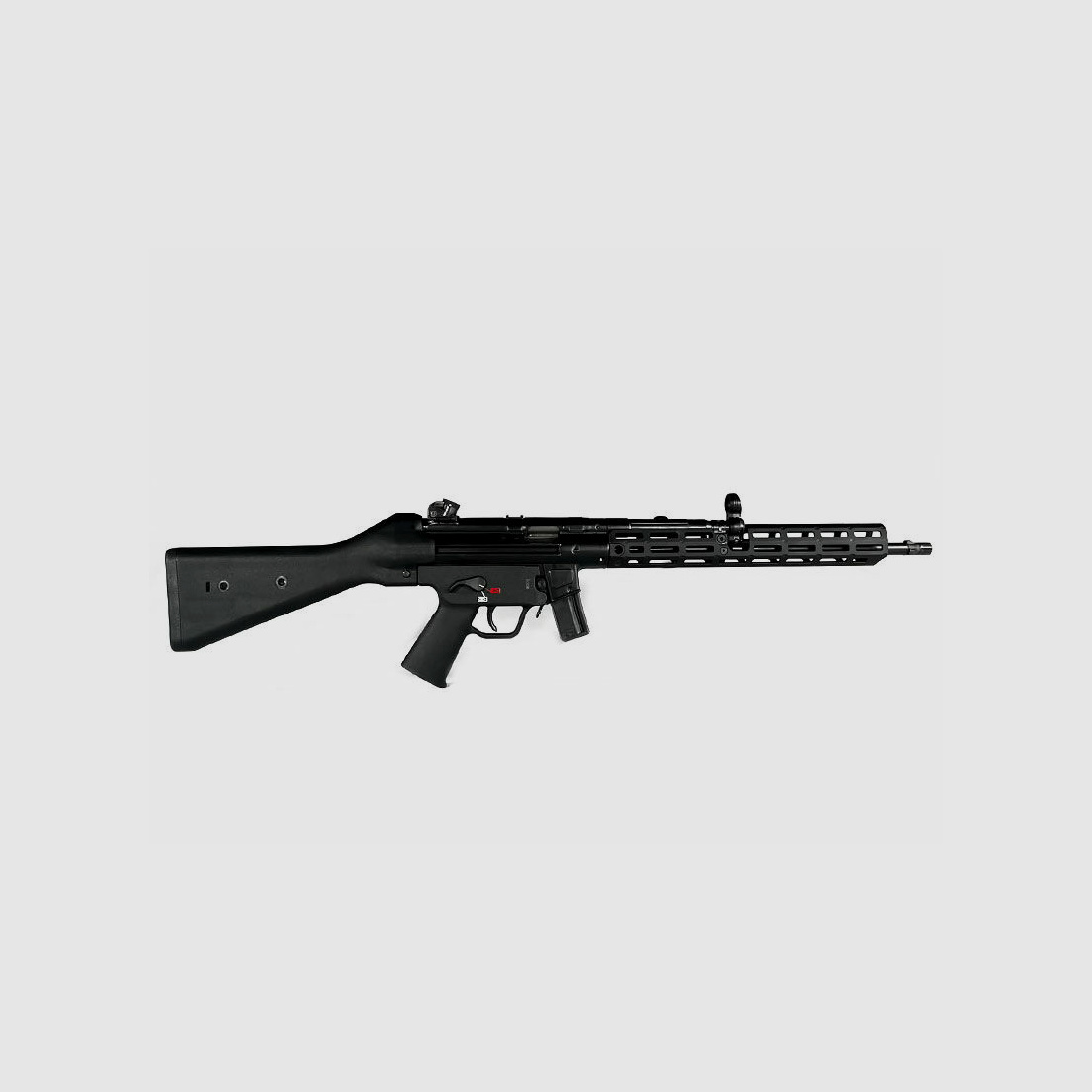 Heckler & Koch SP5L 9mm Rifle Autocargable con Guardamanos M-LOK Largo