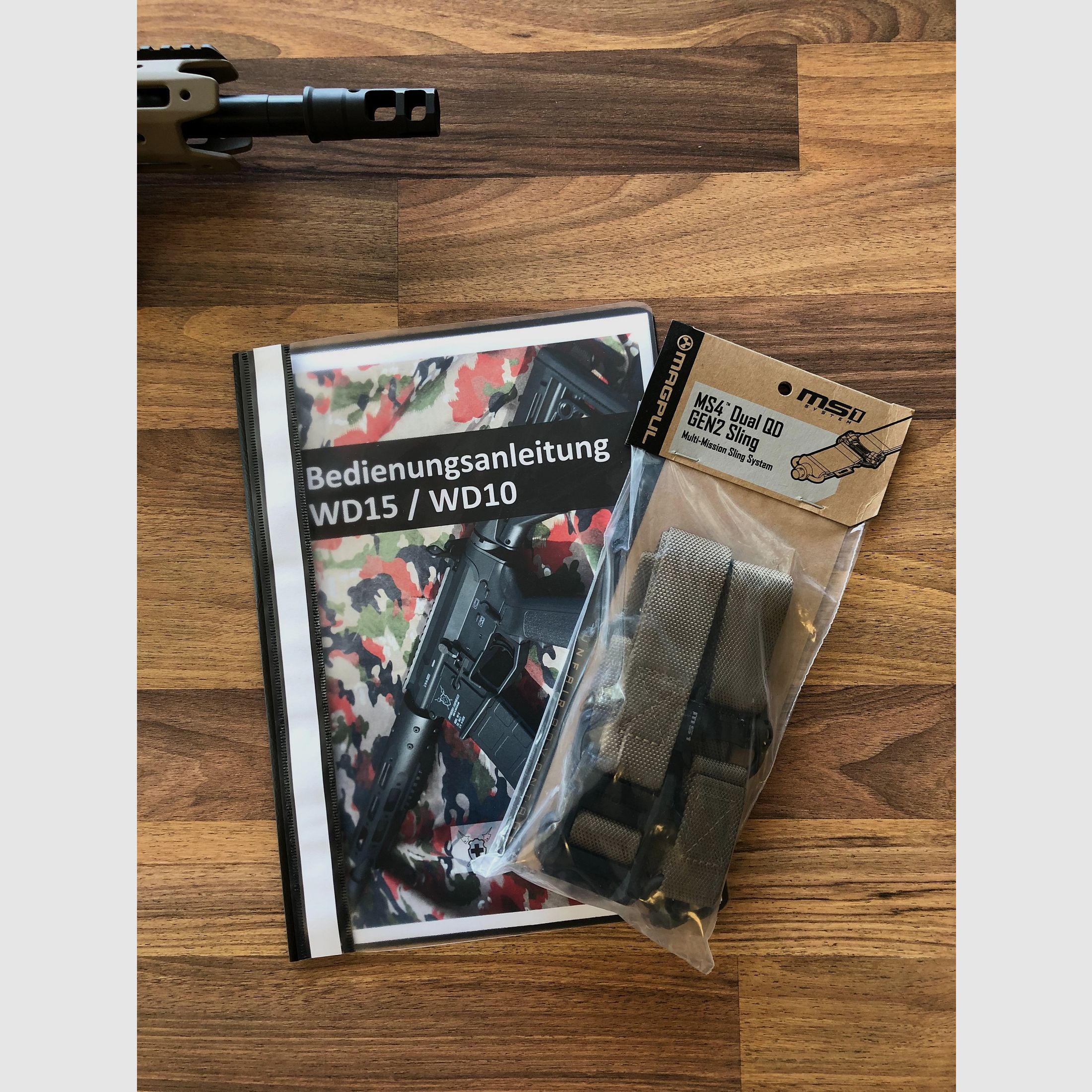 Halbautomat Wyssen Defence WD15 FDE 11.5" Lauf 5.56x45, Bild 2 von 3