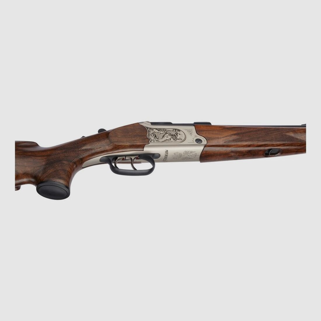 Merkel Bockbüchsflinte B4 Jagd Schrot-/Kugelkaliber 12/76 - 30-06 Sp.
