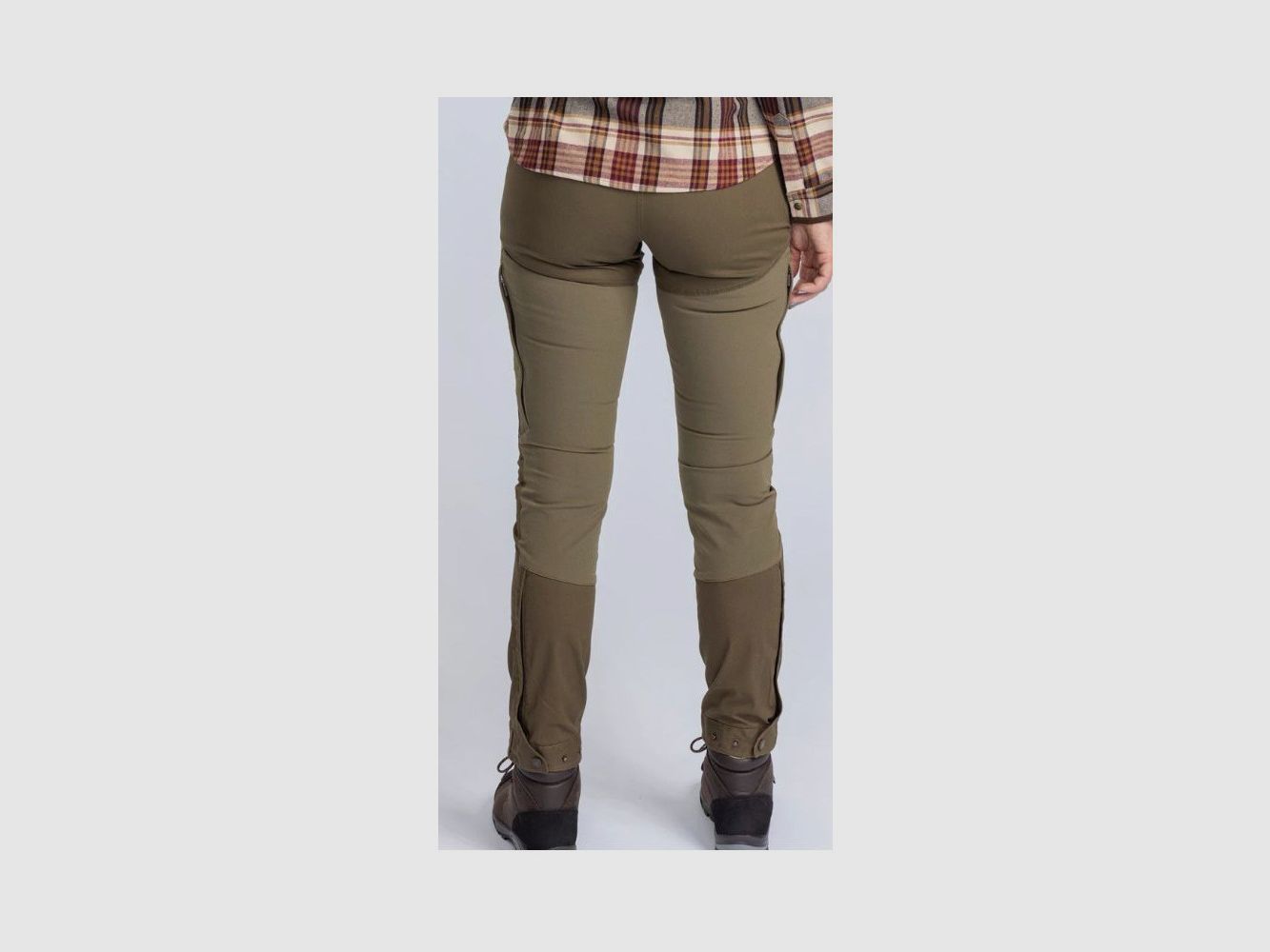 Damenhose Pinewood Finnveden Hybrid Oliv, Bild 2 von 3