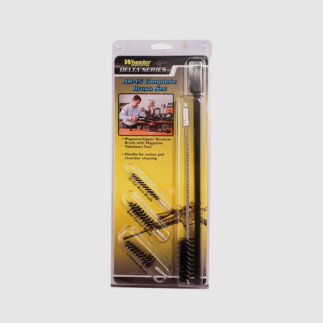Wheeler Delta Series AR 15 Complete Brush Set, image 2 of 2