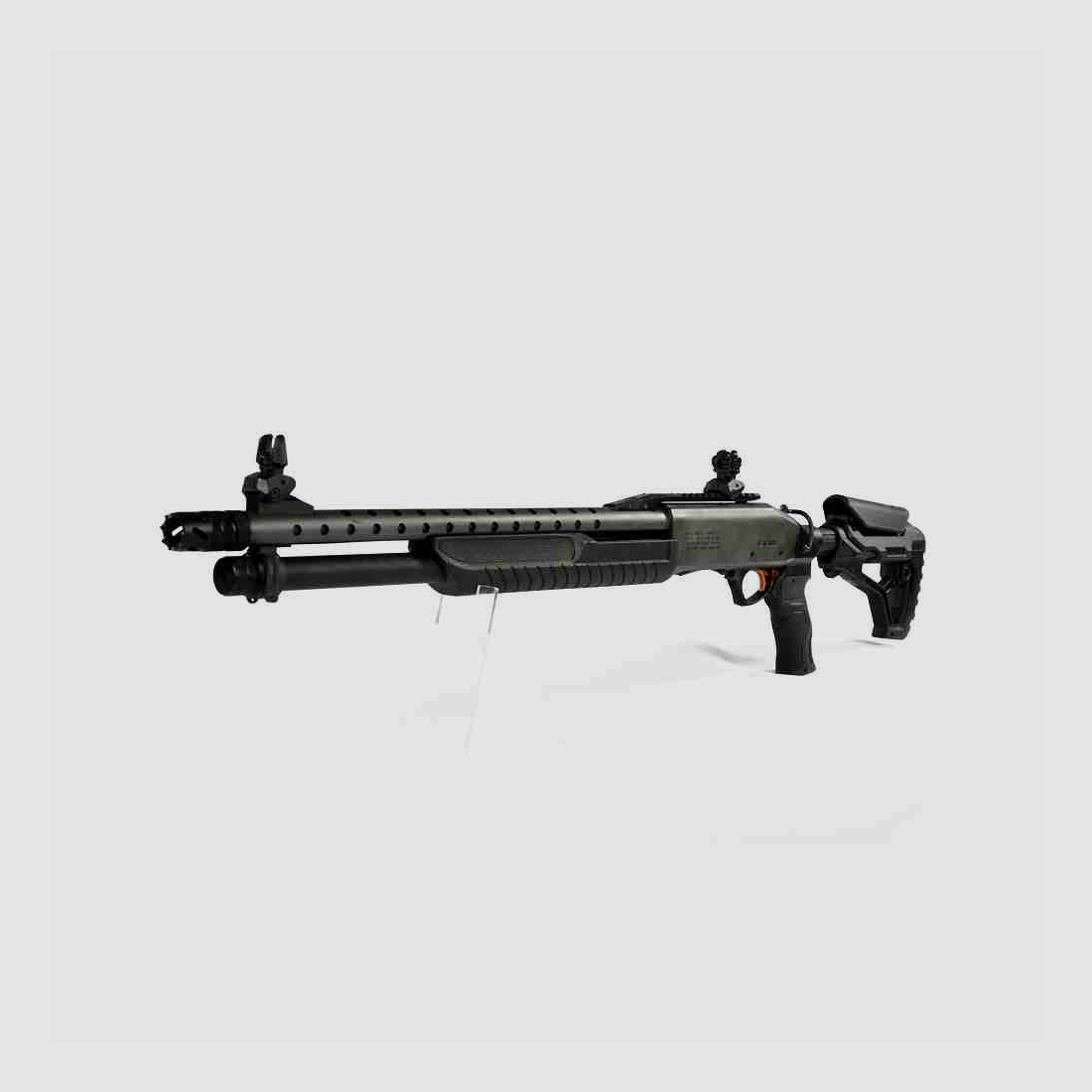 FABARM SDASS PRO TELESCOPIC STAGE 2″, Kal. 12/76 76 LL 51 cm (20″) mit Teleskopschaft CarBON Grey