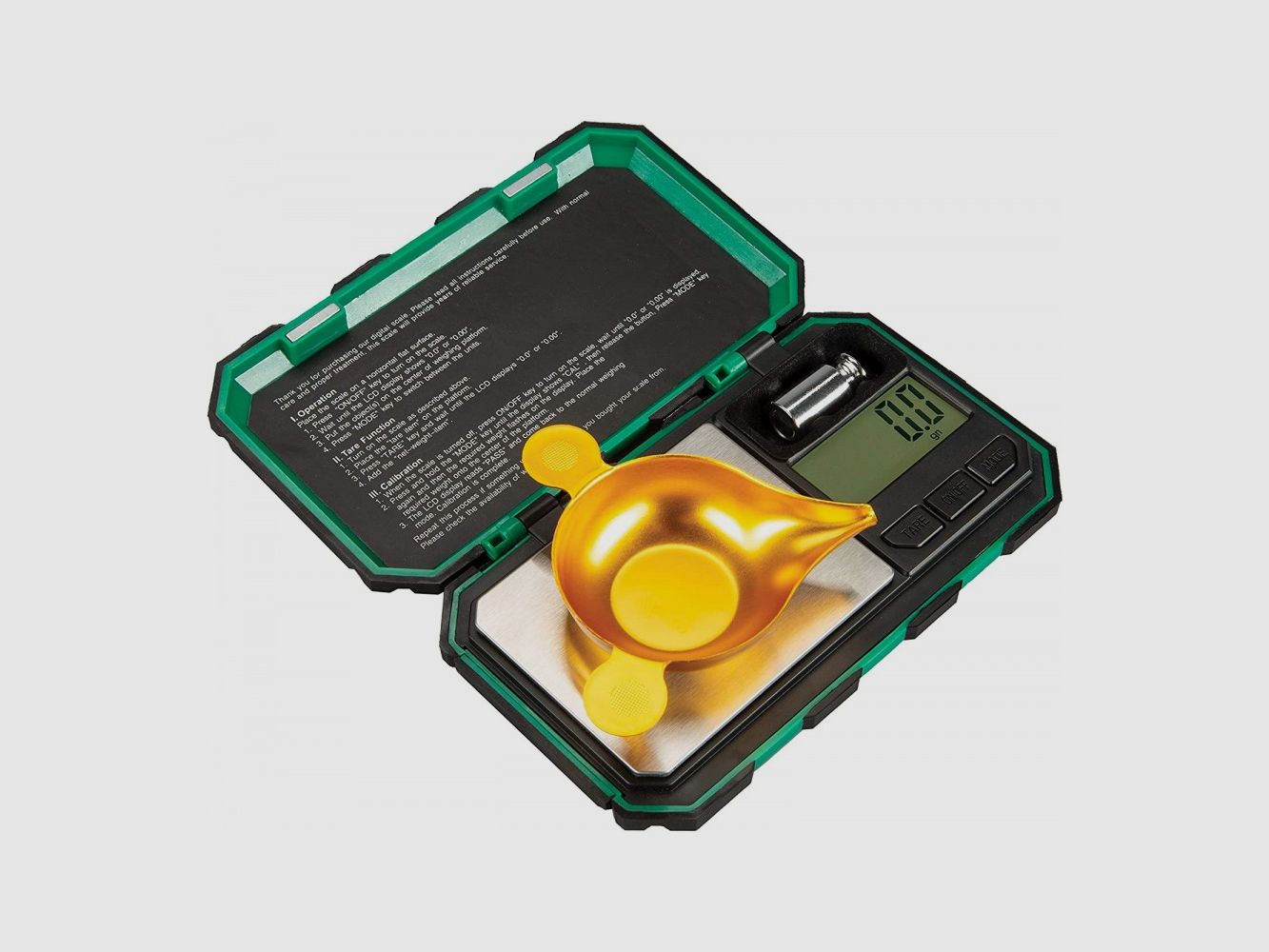 RCBS 1500 - Balanza de bolsillo 98914, color: Verde, imagen 2 de 3