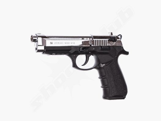 Zoraki 918-P Chrom Schreckschusspistole 9 mm P.A.K. - Sonderedition