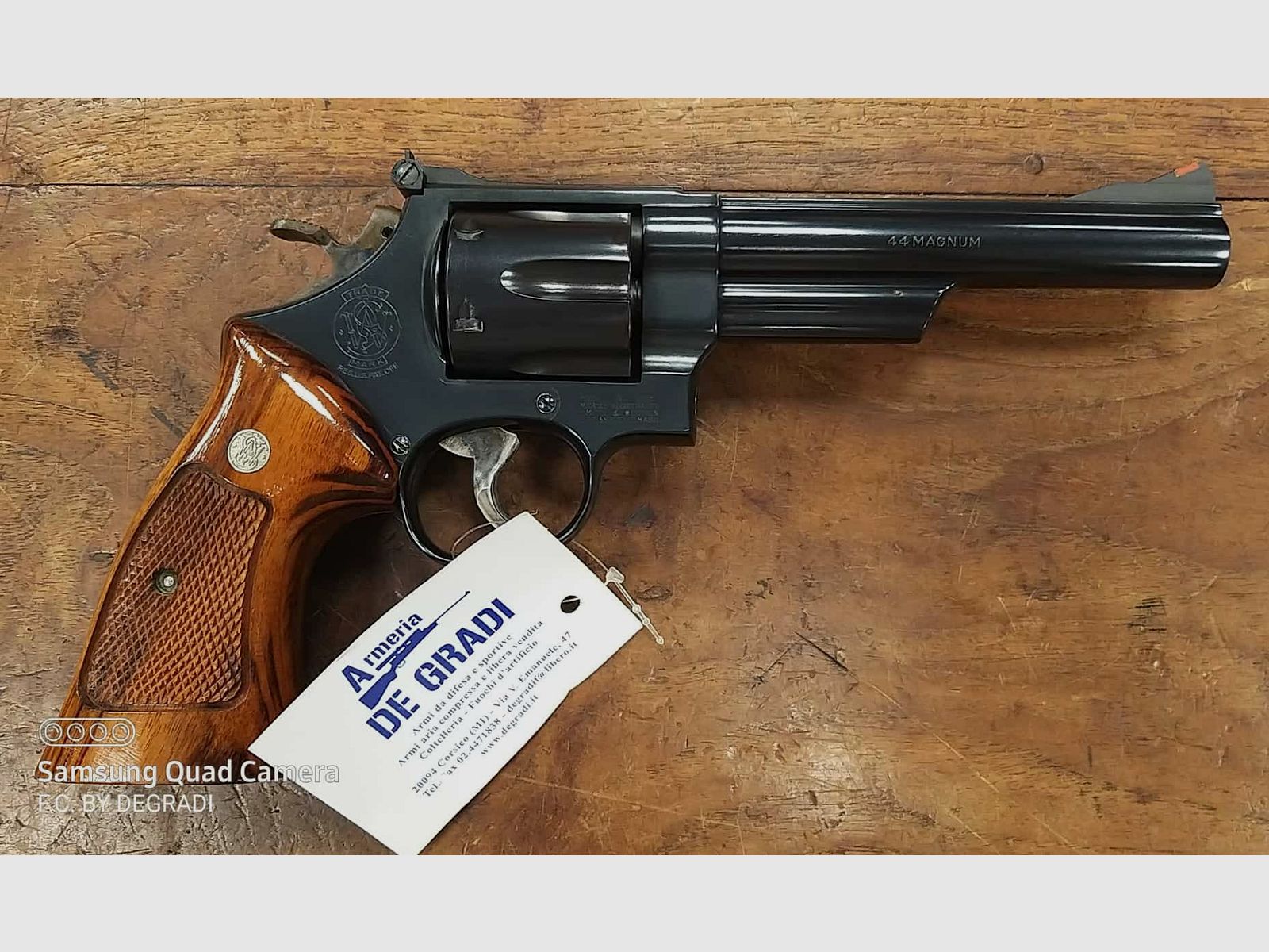 SMITH&WESSON MODEL 29-3 6” CALIBRO 44 MAGNUM, immagine 3 di 4