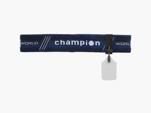 Gehmann headband blue 30mm wide, cover lens white