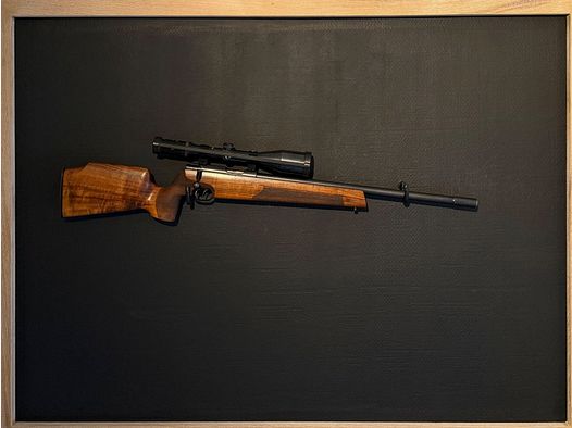 Anschütz match da caccia cal. 22 Hornet con Swarovski 3-12x56