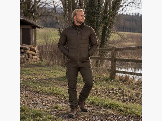Veste chauffante marron TM avec système chauffant intégré - 316.2575