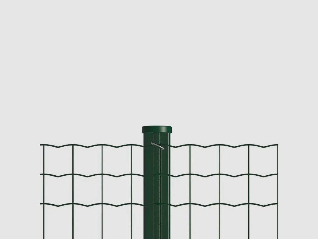 20 m Rolle geschweißter PVC-Gitterzaun - Maschenweite 100x50mm - Draht 2,5mm - Höhe 1,20 m, Bild 5 von 8