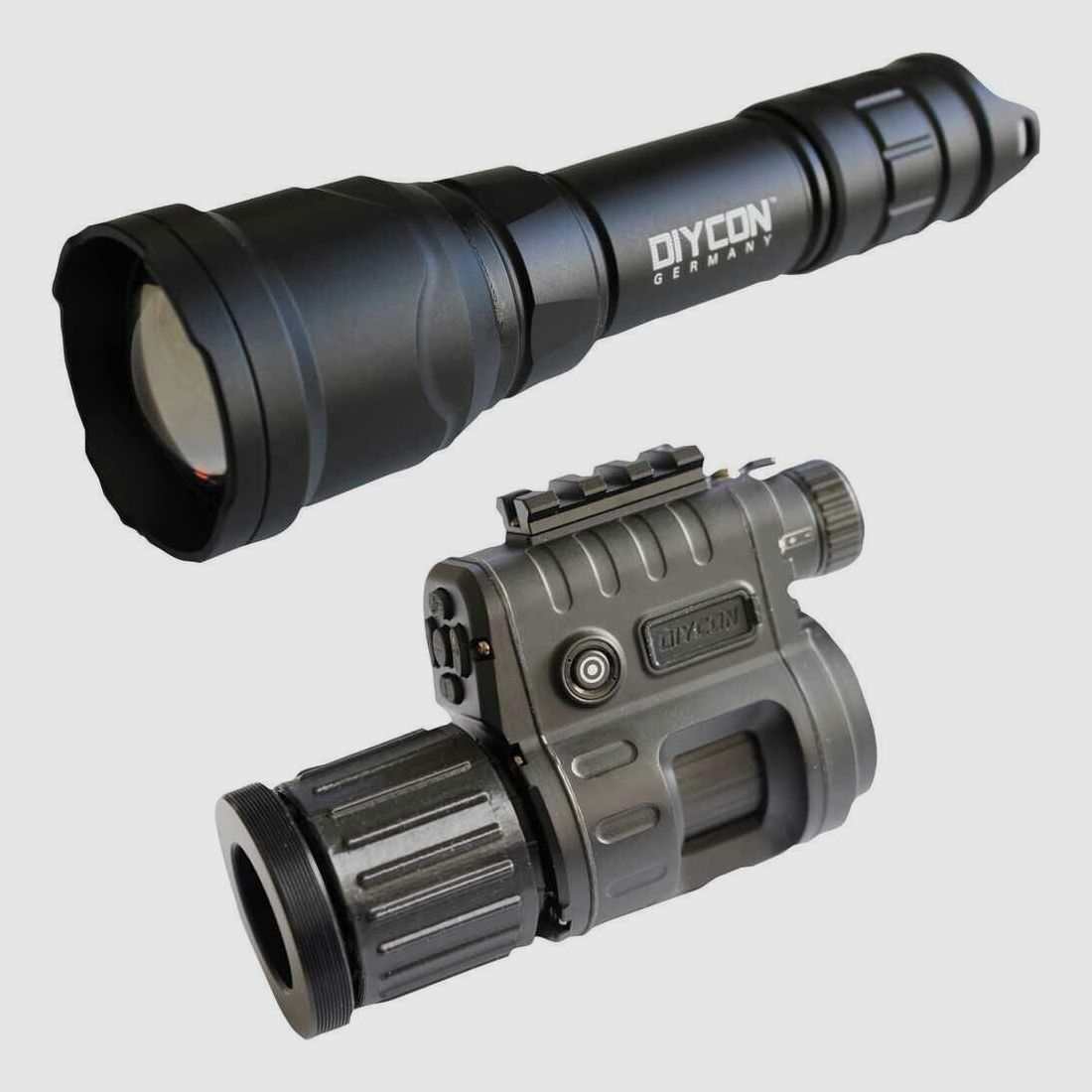Dycon Dual-Use-Nachtsichtgerät DNVC-3 Black Mamba inkl. IR-LED Aufheller Predator 2