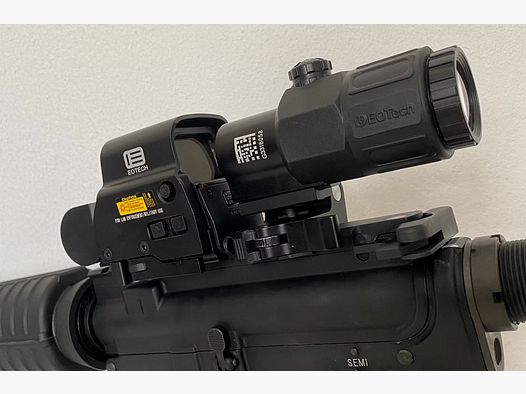 EoTech 558 + G33 Magnifier Teleskop Combo Replica / Clone Red Dot Rotpunktvisier