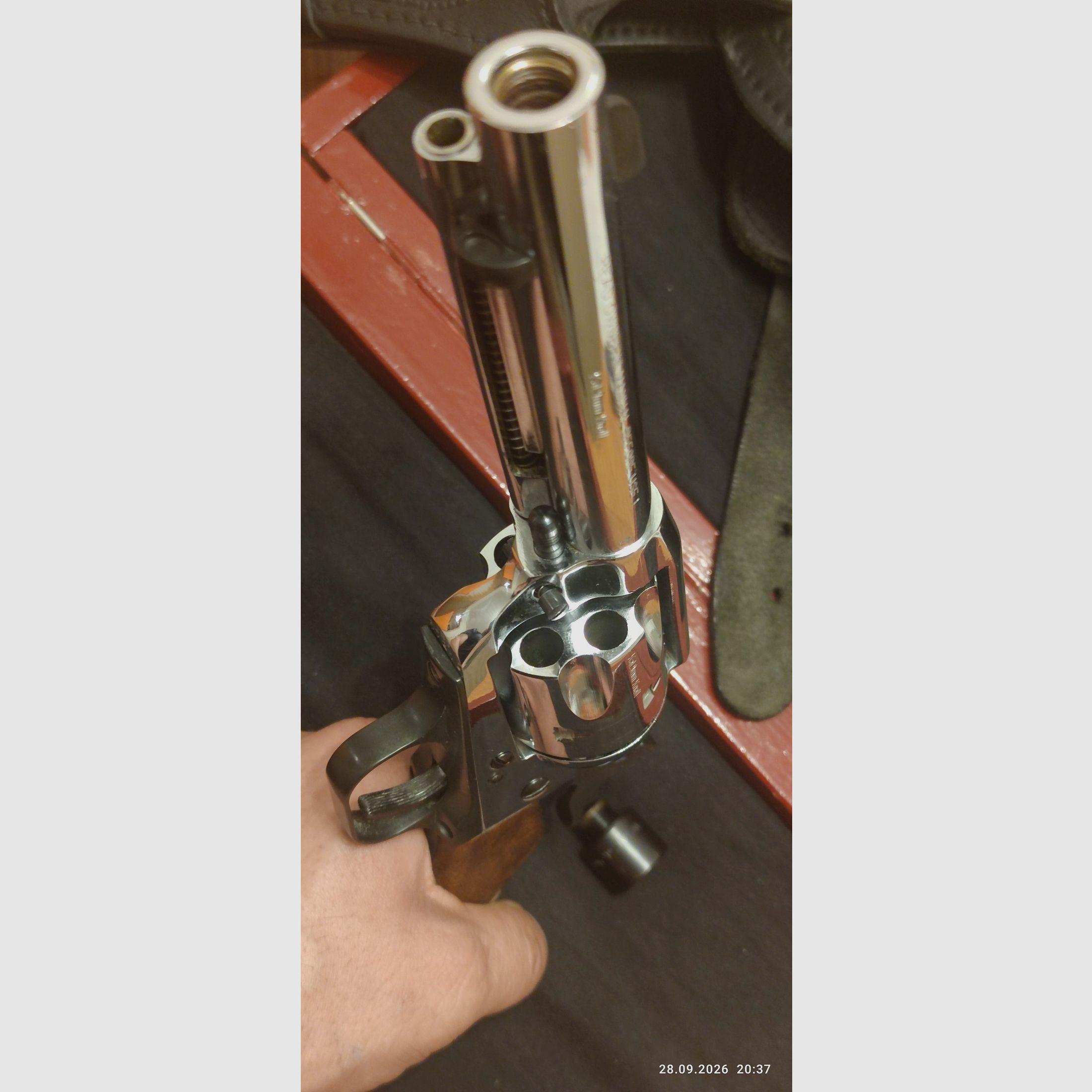 Weihrauch SAA 1873 CHROM PTB 702 9 mm RK  , Bild 5 von 9